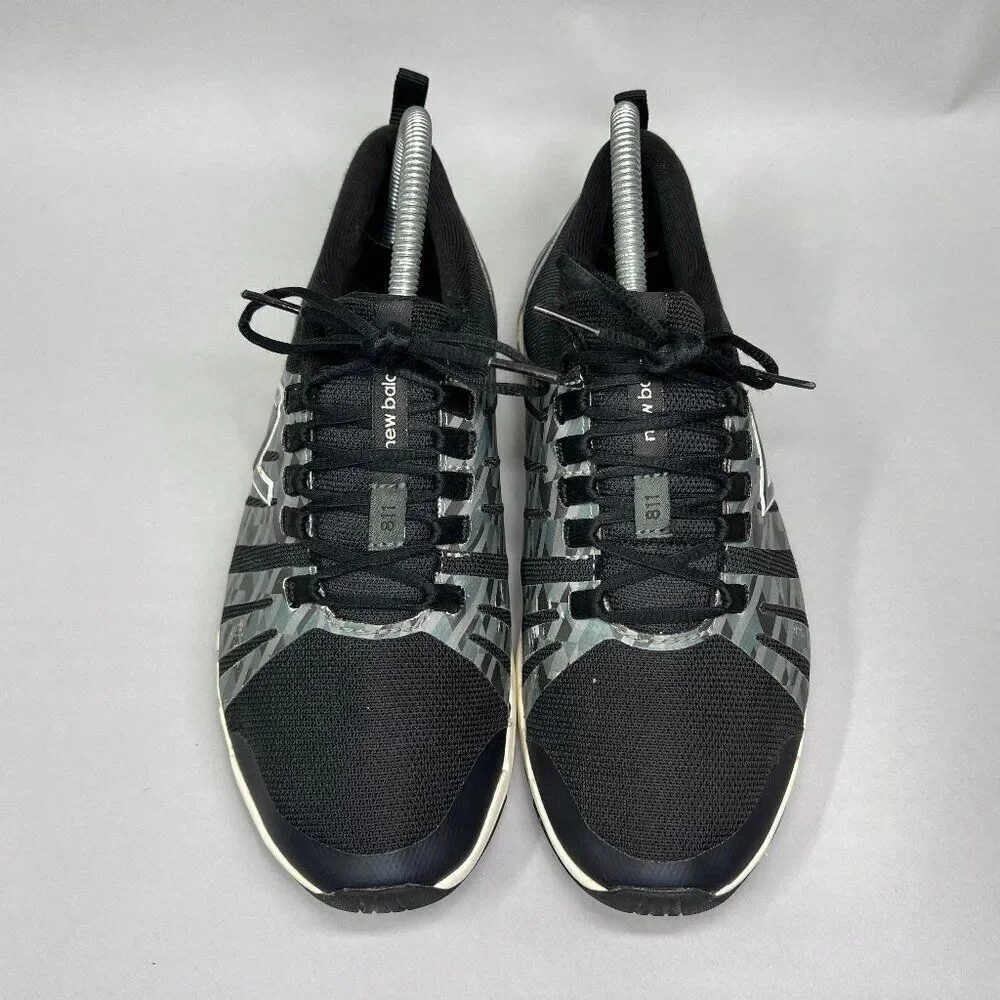 New Balance Womens Black and Gray Athletic Sneakers